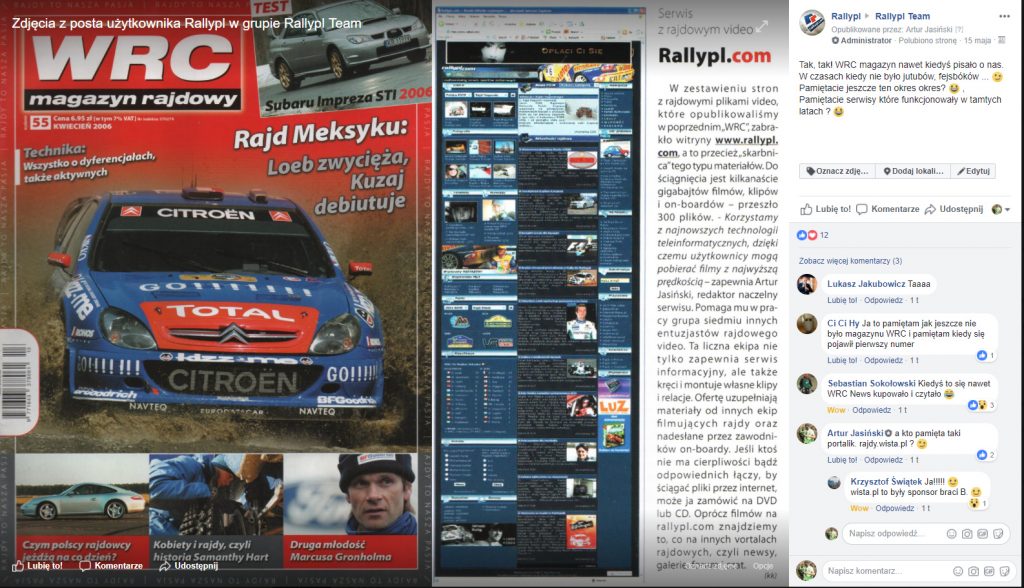 magazyn rajdowy WRC