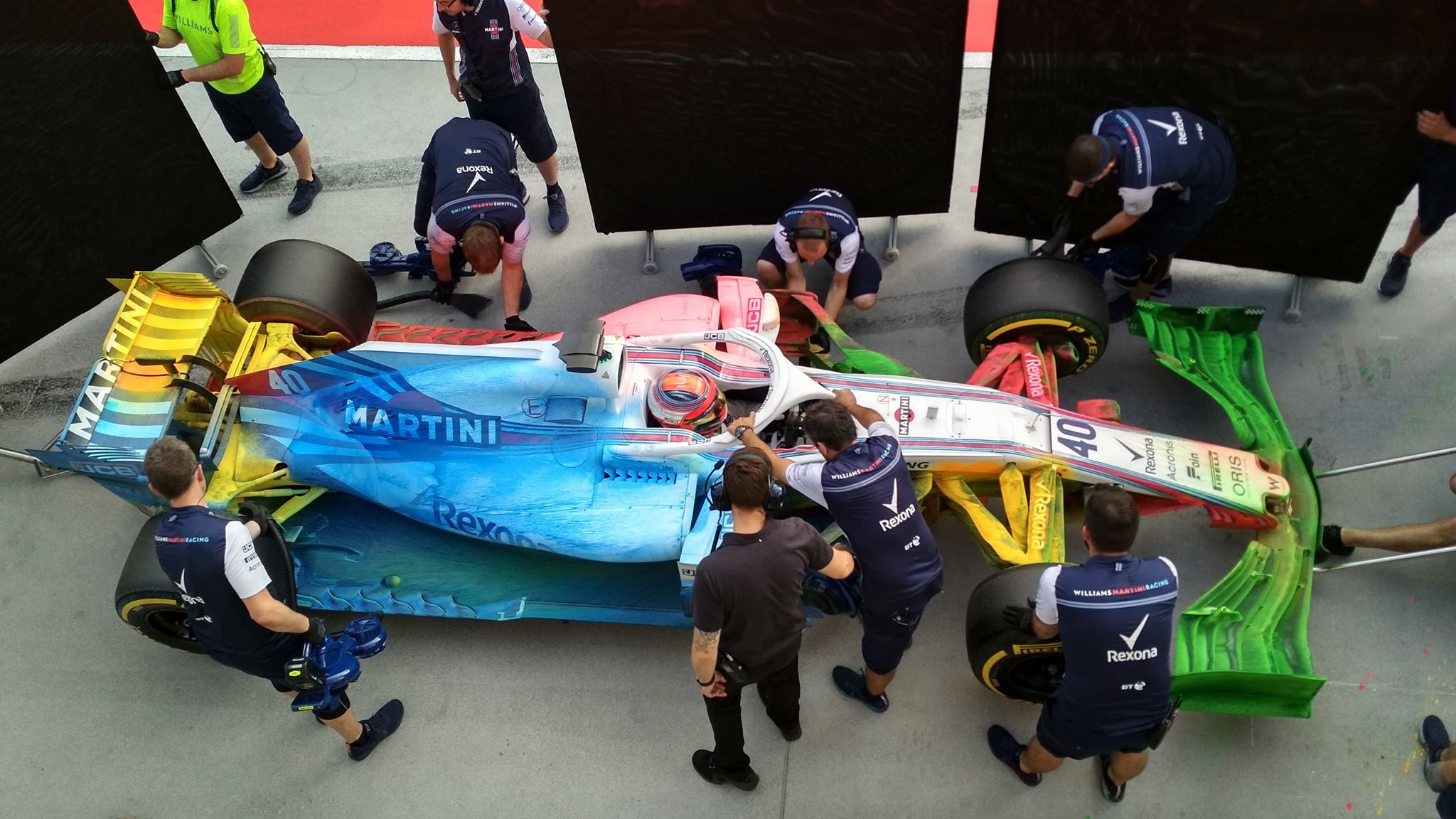 Robert Kubica - testy Hungaroring