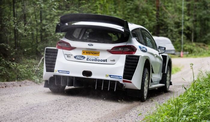 Ford Fiesta WRC dyfuzor