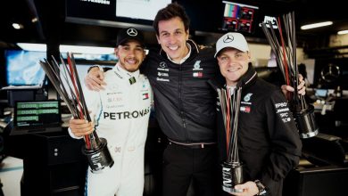 Valtteri Bottas - Lewis Hamilton - Toto Wolff - Mercedes