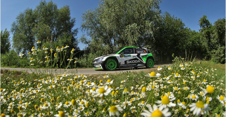 Mikołaj Marczyk, Miko Marczyk, Szymon Gospodarczyk, Skoda Fabia R5, Skoda Motosport, Rajd Nadwiślański 2018, RSMP, rajdy samochodowe, rally