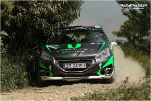 Grzegorz Bonder, Jakbu Gerber, Peugeot 208 VTi R2, Rajd Nadwiślański 2018, RSMP, rajdy samochodowe, rally