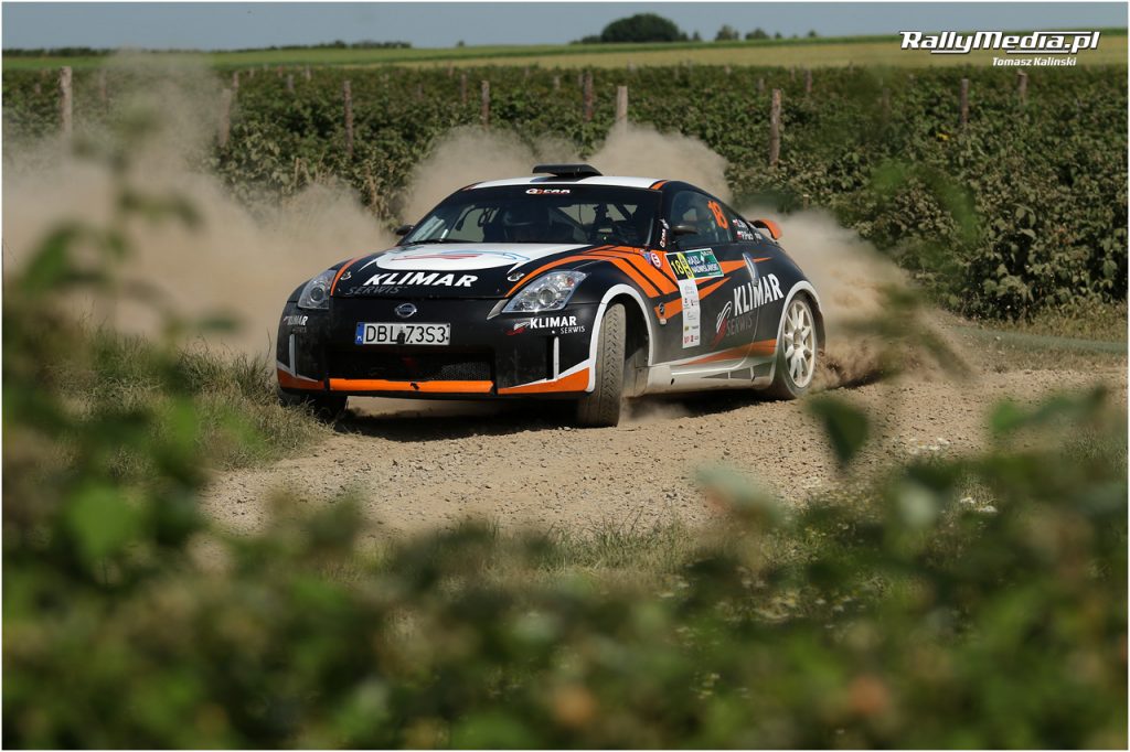 Sławomir Strychalski, Paweł Pochroń Sławomir Strychalski, Paweł Pochroń, Nissan 350Z, Rajd Nadwiślański 2018, RSMP, rajdy samochodowe, rally Nissan Honda