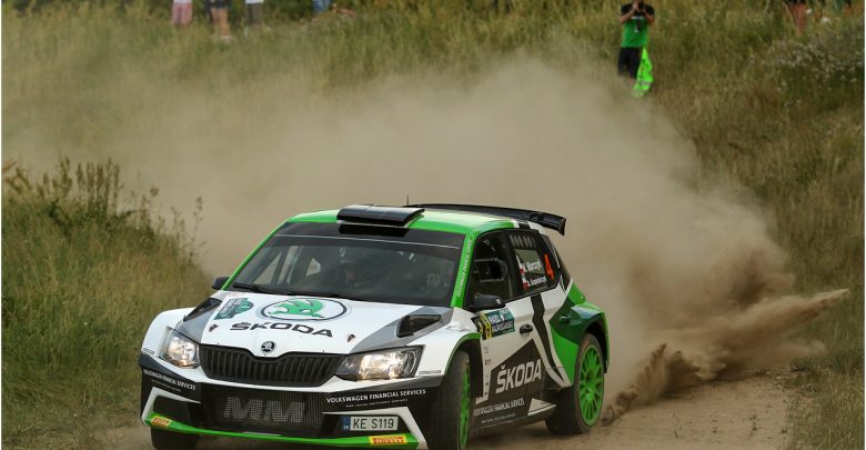 Mikołaj Marczyk, Miko Marczyk, Szymon Gospodarczyk, Skoda Fabia R5, Skoda Motosport, Rajd Nadwiślański 2018, RSMP, rajdy samochodowe, rally