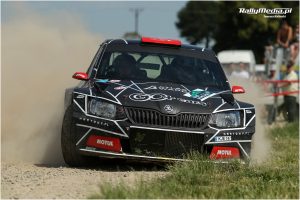 Jakub Brzeziński, Kamil Kozdroń, Skoda Fabia R5, GO+CARS, Rajd Nadwiślański 2018, RSMP, rajdy samochodowe, rally, Puławach