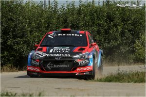 Łukasz Byśkiniewicz, Maciej Wisławski, Hyundai i20 R5, Rajd Nadwiślański 2018, RSMP, rajdy samochodowe, rally, TVN Turbo