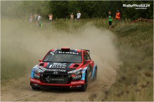 Łukasz Byśkiniewicz, Maciej Wisławski, Hyundai i20 R5, Rajd Nadwiślański 2018, RSMP, rajdy samochodowe, rally, TVN Turbo