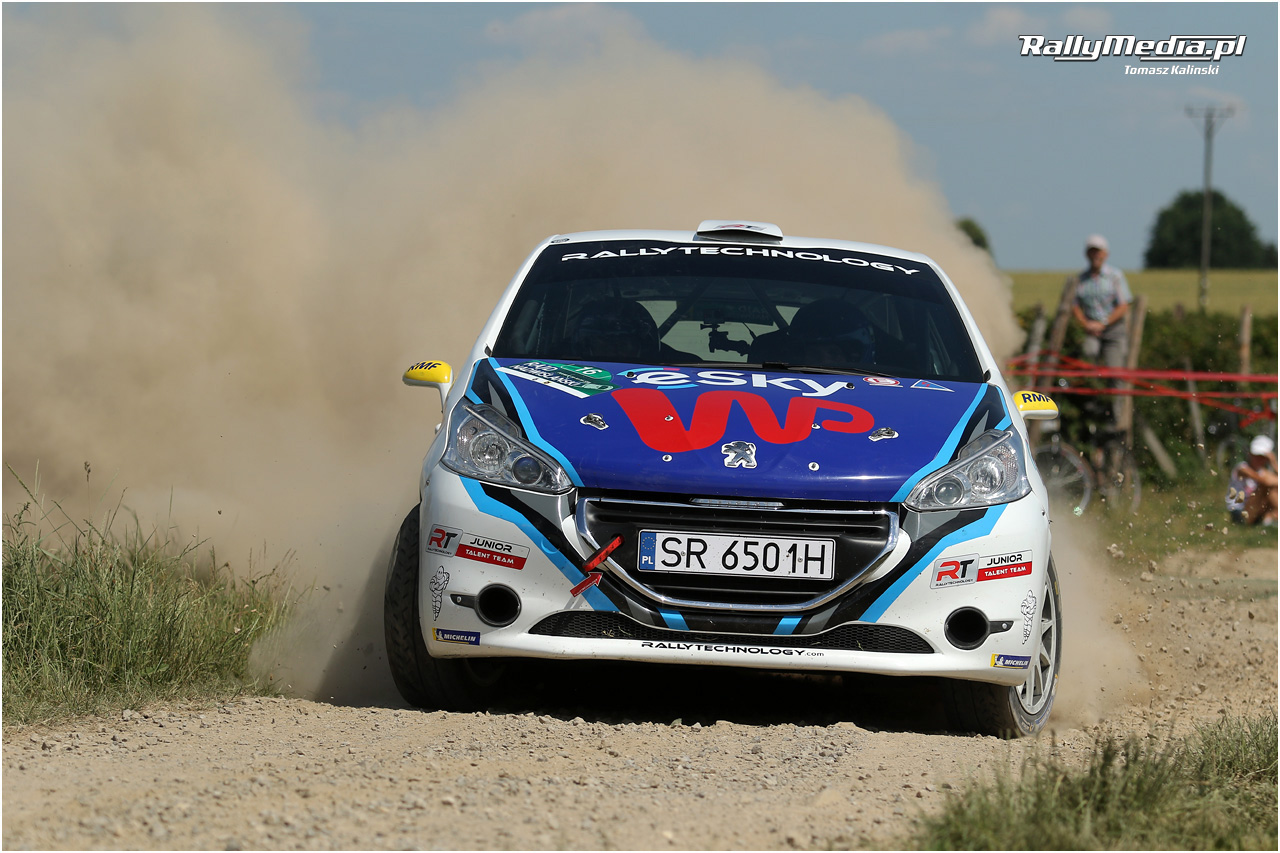 Kacper Wróblewski, Jacek Spętany, Peugeot 208 VTi R2, Rajd Nadwiślański 2018, RSMP, rajdy samochodowe, rally, WP, wirtulana polska, esky