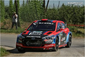 Łukasz Byśkiniewicz, Maciej Wisławski, Hyundai i20 R5, Rajd Nadwiślański 2018, RSMP, rajdy samochodowe, rally, TVN Turbo