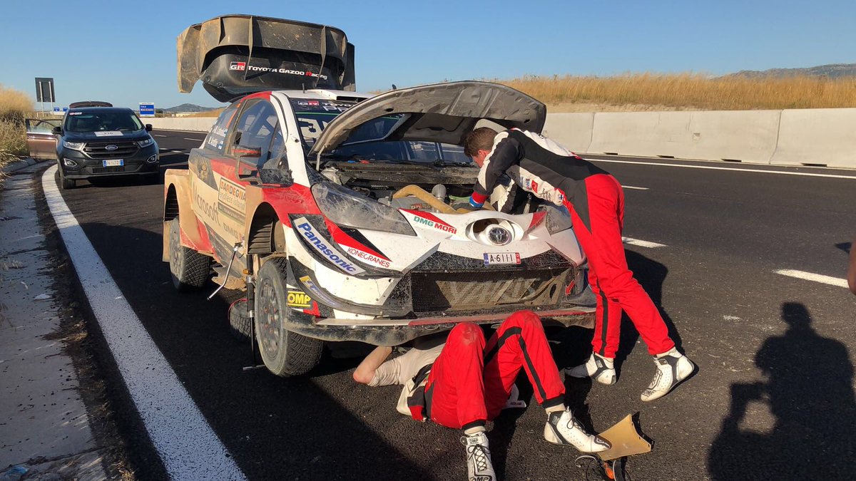 JML Rajd Sardynii awaria alternatrora