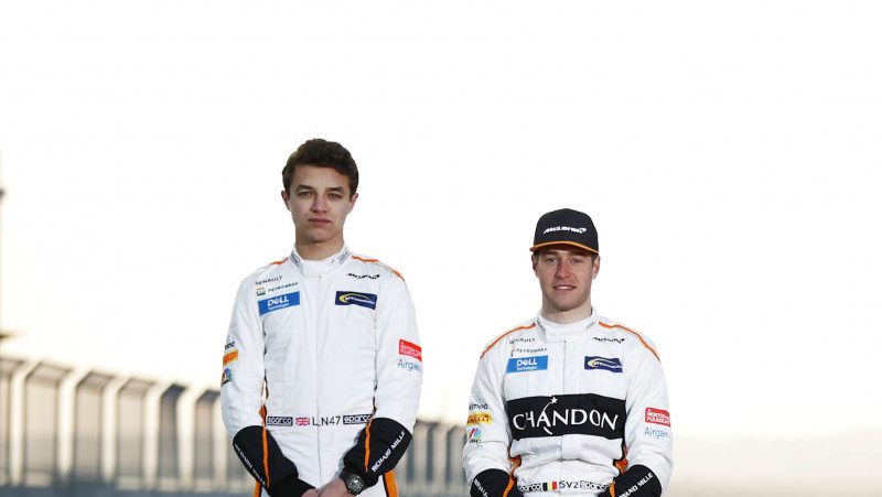 Stoffel Vandoorne i Lando Norris