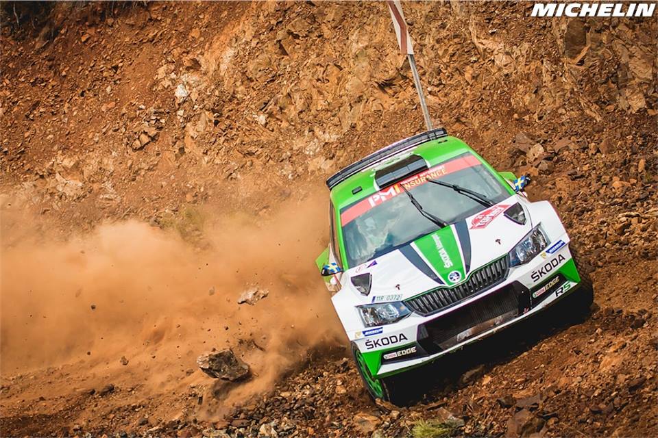 OS7 Rajd Turcji 2018 WRC2 - Skoda