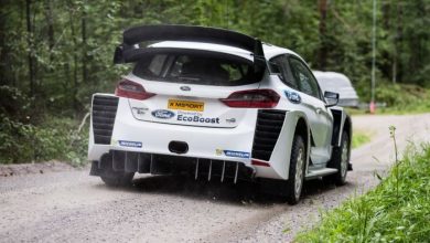 Ford Fiesta WRC dyfuzor