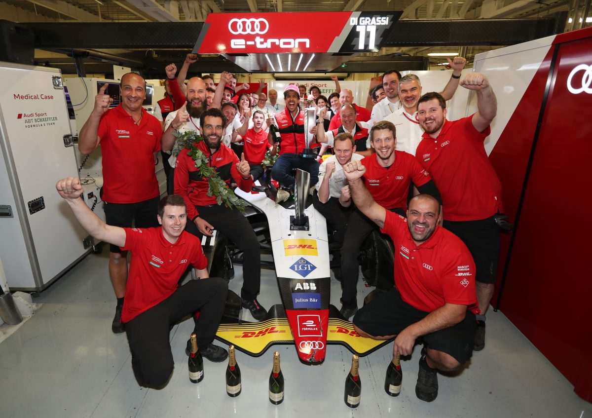 Audi Sport ABT Schaeffler, Lucas di Grassi, Daniel Abt