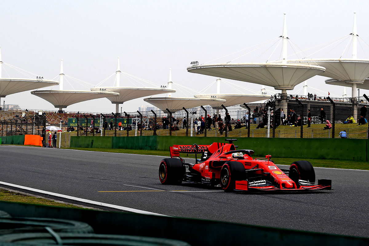 Sebastian Vettel - Kwalifikacje GP Chin 2019