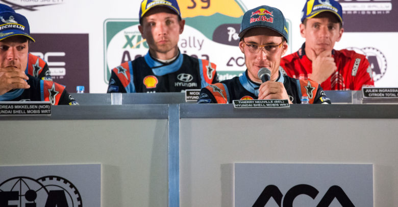 2019 FIA World Rally Championship Round 05, Rally Argentina 25-28 April 2019 Thierry Neuville Photographer: Helena El Mokni Worldwide copyright: Hyundai Motorsport GmbH