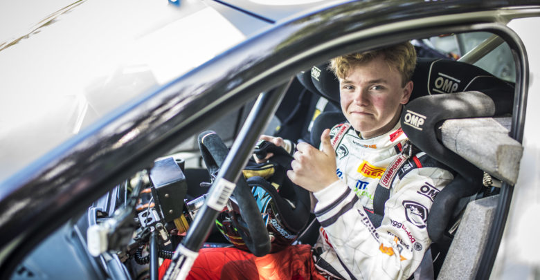 Oliver SOLBERG, (LVA), Volkswagen Polo GTI R5, Sports Racing Technologies, portrait during the 2019 European Rally Championship ERC Liepaja rally, from may 24 to 26, at Liepaja, Lettonie - Photo Gregory Lenormand / DPPI