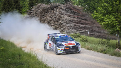 10 Oliver SOLBERG, (LVA), Aaron JOHNSTON, (GBR), Volkswagen Polo GTI R5, Sports Racing Technologies, action during the 2019 European Rally Championship ERC Liepaja rally, from may 24 to 26, at Liepaja, Lettonie - Photo Gregory Lenormand / DPPI