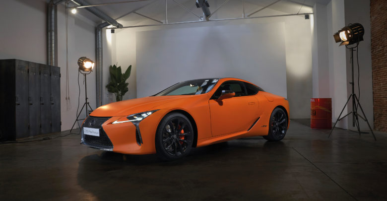 Lexus LC 500h Matte Prototype