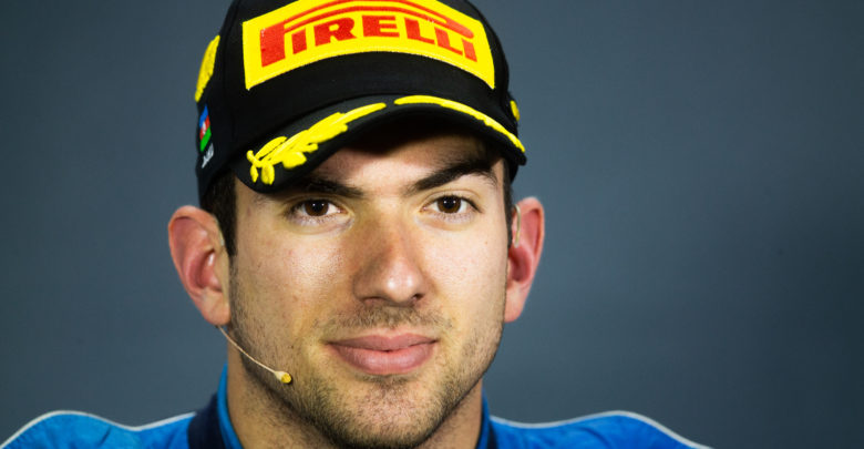 BAKU CITY CIRCUIT, AZERBAIJAN - APRIL 28: Latifi (CAN, DAMS) during the Baku at Baku City Circuit on April 28, 2019 in Baku City Circuit, Azerbaijan. (Photo by Joe Portlock / LAT Images / FIA F2 Championship)