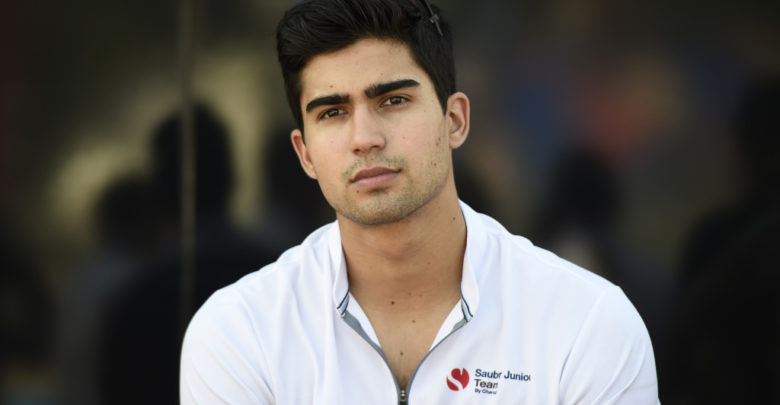 SPA-FRANCORCHAMPS, BELGIUM - AUGUST 31: Juan Manuel Correa (USA, SAUBER JUNIOR TEAM BY CHAROUZ) during the Spa-Francorchamps at Spa-Francorchamps on August 31, 2019 in Spa-Francorchamps, Belgium. (