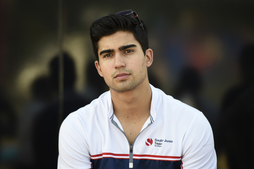 SPA-FRANCORCHAMPS, BELGIUM - AUGUST 31: Juan Manuel Correa (USA, SAUBER JUNIOR TEAM BY CHAROUZ) during the Spa-Francorchamps at Spa-Francorchamps on August 31, 2019 in Spa-Francorchamps, Belgium. (