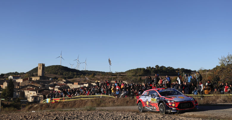 2019 FIA World Rally Championship Round 13, Rally de España 24 - 27 October 2019 Thierry Neuville Photographer: Austral Worldwide copyright: Hyundai Motorsport GmbH