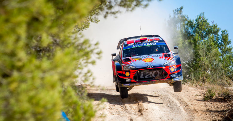 2019 FIA World Rally Championship Round 13 Rally de España 24-27 October 2019 Day 1, Action, Dani Sordo, Carlos Del Barrio, Hyundai i20 Coupe WRC Photographer: Fabien Dufour Worldwide copyright: Hyundai Motorsport GmbH