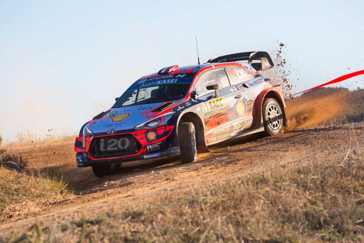 2019 FIA World Rally Championship Round 13, Rally de España 24-27 October 2019 Sebastien Loeb, Daniel Elena, Hyundai i20 Coupe WRC Photographer: Helena El Mokni Worldwide copyright: Hyundai Motorsport GmbH