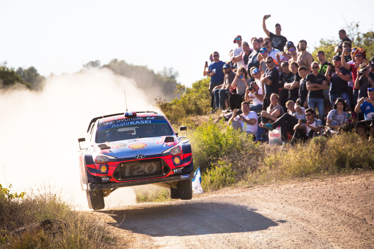 2019 FIA World Rally Championship Round 13, Rally de España 24-27 October 2019 Sebastien Loeb, Daniel Elena, Hyundai i20 Coupe WRC Photographer: Helena El Mokni Worldwide copyright: Hyundai Motorsport GmbH