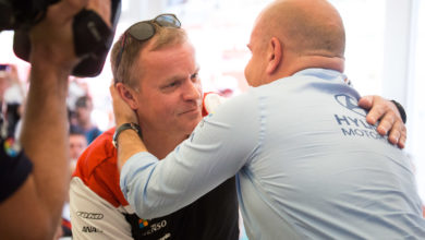 2019 FIA World Rally Championship Round 08, Rally Italia Sardegna 13-16 June 2019 Hyundai Motorsport Team Director Andrea Adamo Photographer: Helena El Mokni Worldwide copyright: Hyundai Motorsport GmbH
