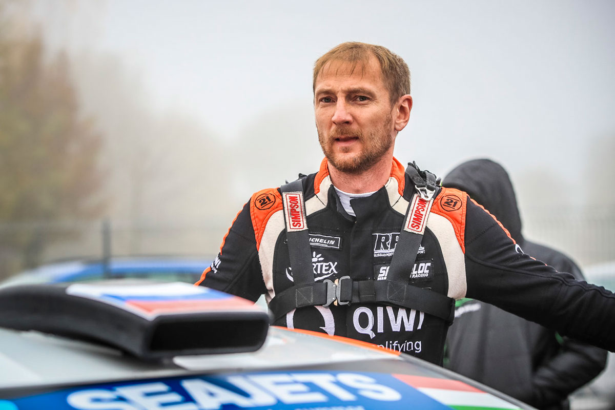 LUKYANUK Alexey (rus), ARNAUTOV Alexey (rus), Saintéloc Junior Team, Citroën C3 R5, portrait during the 2019 European Rally Championship Nyiregyhaza Rally in Hungary from november 8 to 10 - Photo Gregory Lenormand / DPPI