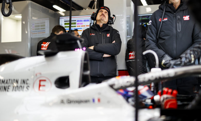 CIRCUIT DE BARCELONA-CATALUNYA, SPAIN - FEBRUARY 20: Guenther Steiner, Team Principal, Haas F1 in the garage during the Barcelona February testing I at Circuit de Barcelona-Catalunya on February 20, 2020 in Circuit de Barcelona-Catalunya, Spain.