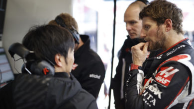 CIRCUIT DE BARCELONA-CATALUNYA, SPAIN - FEBRUARY 20: Romain Grosjean, Haas F1 during the Barcelona February testing I at Circuit de Barcelona-Catalunya on February 20, 2020 in Circuit de Barcelona-Catalunya, Spain. (Photo by Andy Hone / LAT Images)