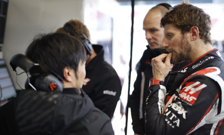 CIRCUIT DE BARCELONA-CATALUNYA, SPAIN - FEBRUARY 20: Romain Grosjean, Haas F1 during the Barcelona February testing I at Circuit de Barcelona-Catalunya on February 20, 2020 in Circuit de Barcelona-Catalunya, Spain. (Photo by Andy Hone / LAT Images)