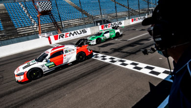 Audi Sport RS 5 DTM #33 (Audi Sport Team Rosberg), René Rast, Castrol EDGE Audi RS 5 DTM #51 (Audi Sport Team Abt Sportsline), Nico Müller