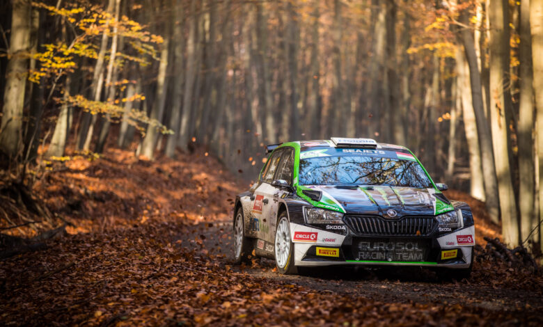 Oliver Solberg, Rajd Węgier 2020