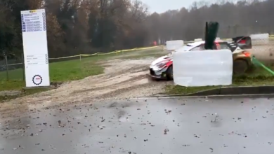 Ogier Crash Monza