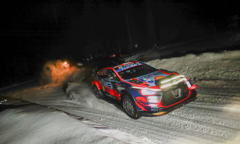 2021 FIA World Rally Championship Round 02, Arctic Rally Finland 26-28 February 2021 Ott Tanak Photographer: Austral Worldwide copyright: Ott Tänak