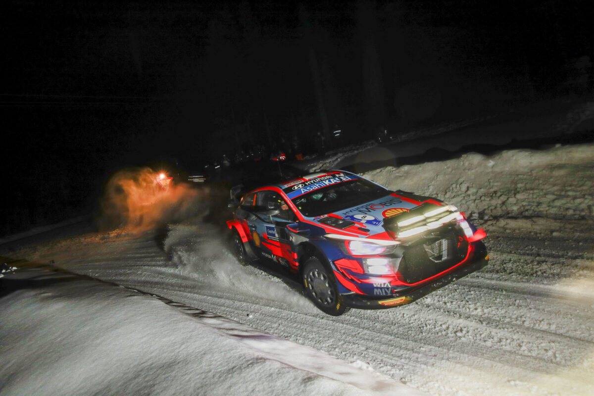 2021 FIA World Rally Championship Round 02, Arctic Rally Finland 26-28 February 2021 Ott Tanak Photographer: Austral Worldwide copyright: Ott Tänak