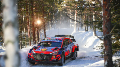 Rajd Arktyczny 2021 2021 FIA World Rally ChampionshipRound 02, Arctic Rally Finland26-28 February 2021Ott TanakPhotographer: AustralWorldwide copyright: