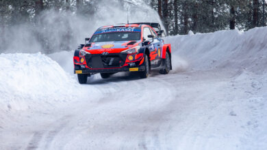 2021 FIA World Rally Championship Round 02, Rallye Arctic Rally Finland 26-28 February 2021 Ott Tanak, Martin Jarveoja, Hyundai i20 Coupe WRC Photographer: Dufour Fabien Worldwide copyright