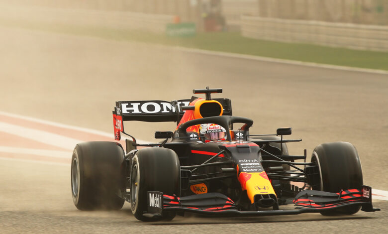 Verstappen, Testy F1 Bahrajn