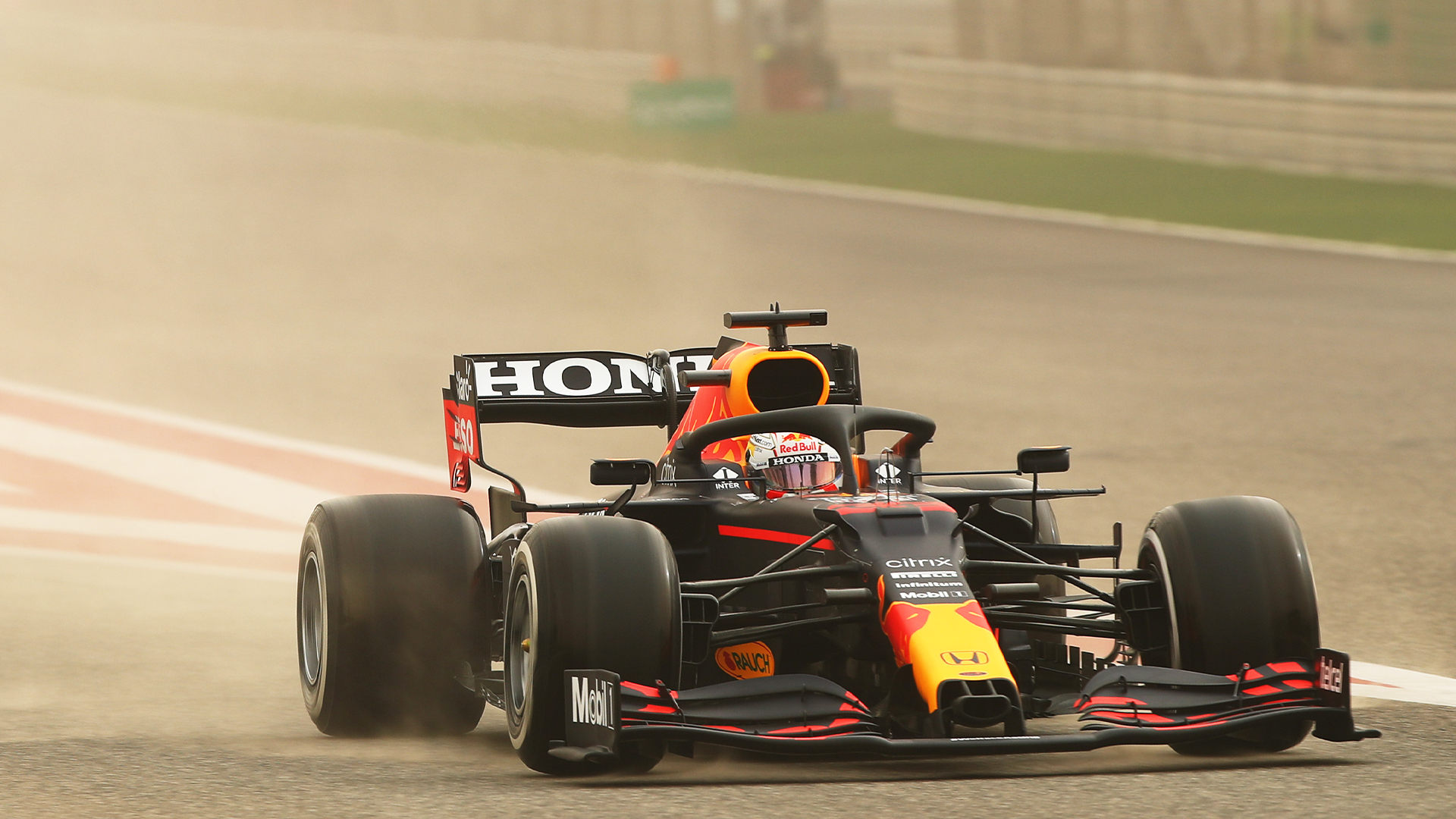 Verstappen, Testy F1 Bahrajn