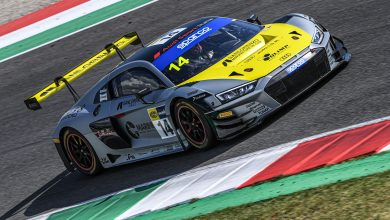 Filip Salaquarda-Karol Basz-Vito Postiglione, Audi R8 LMS #14, Audi Sport Italia