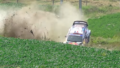 Adrien Fourmaux SS3 Crash