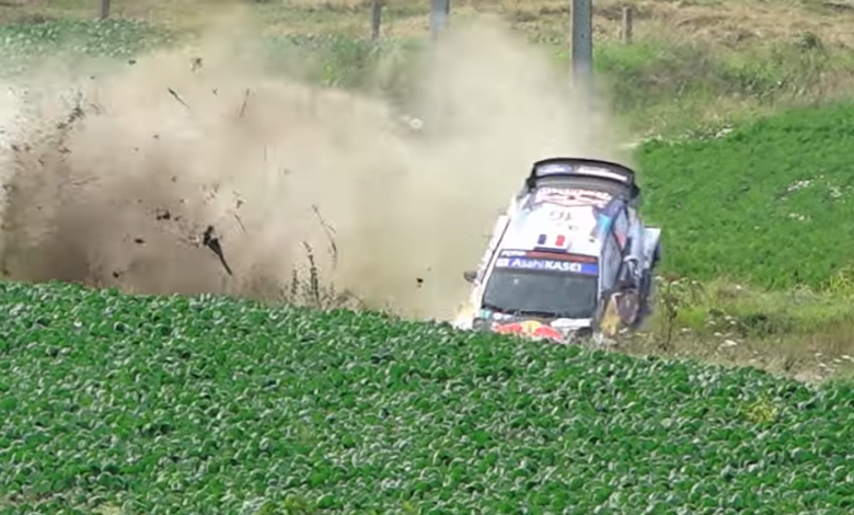 Adrien Fourmaux SS3 Crash