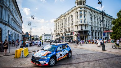 07 LLARENA Efren (ESP), FERNANDEZ Sara (ESP), RALLYE TEAM SPAIN, Škoda Fabia Evo, ambiance during the 2021 FIA ERC Rally Poland, 1st round of the 2021 FIA European Rally Championship, from June 18 to 20, 2021 in Mikolajki, Poland