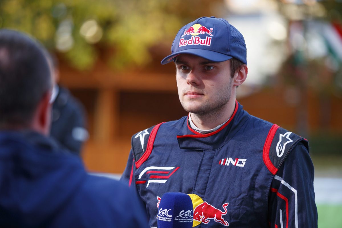 GRYAZIN Nikolay (RUS), ALEKSANDROV Konstantin (RUS), Nikolay Gryazin, Volkswagen Polo Gti R5, portrait during the 2021 FIA ERC Rally Hungary, 7th round of the 2021 FIA European Rally Championship, from October 21 to 24, 2021 in Nyiregyhaza, Hungary - Photo