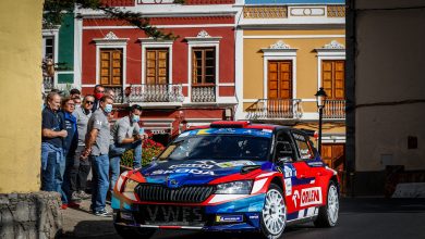 01 Marczyk Miko (Pol), Gospodarczyk Szymon (Pol), Skoda Fabia Rally2 Evo, Orlen Team, Action during the 2021 FIA ERC Rally Islas Canarias, 8th round of the 2021 FIA European Rally Championship, from November 18 to 20, 2021 in Las Palmas de Gran Canaria, Spain - Photo